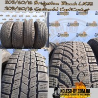 205/60/16 Bridgestone Blizzak LM-32 (2шт) | 205/60/16 Continental ContiContact TS⁸¹⁵ 